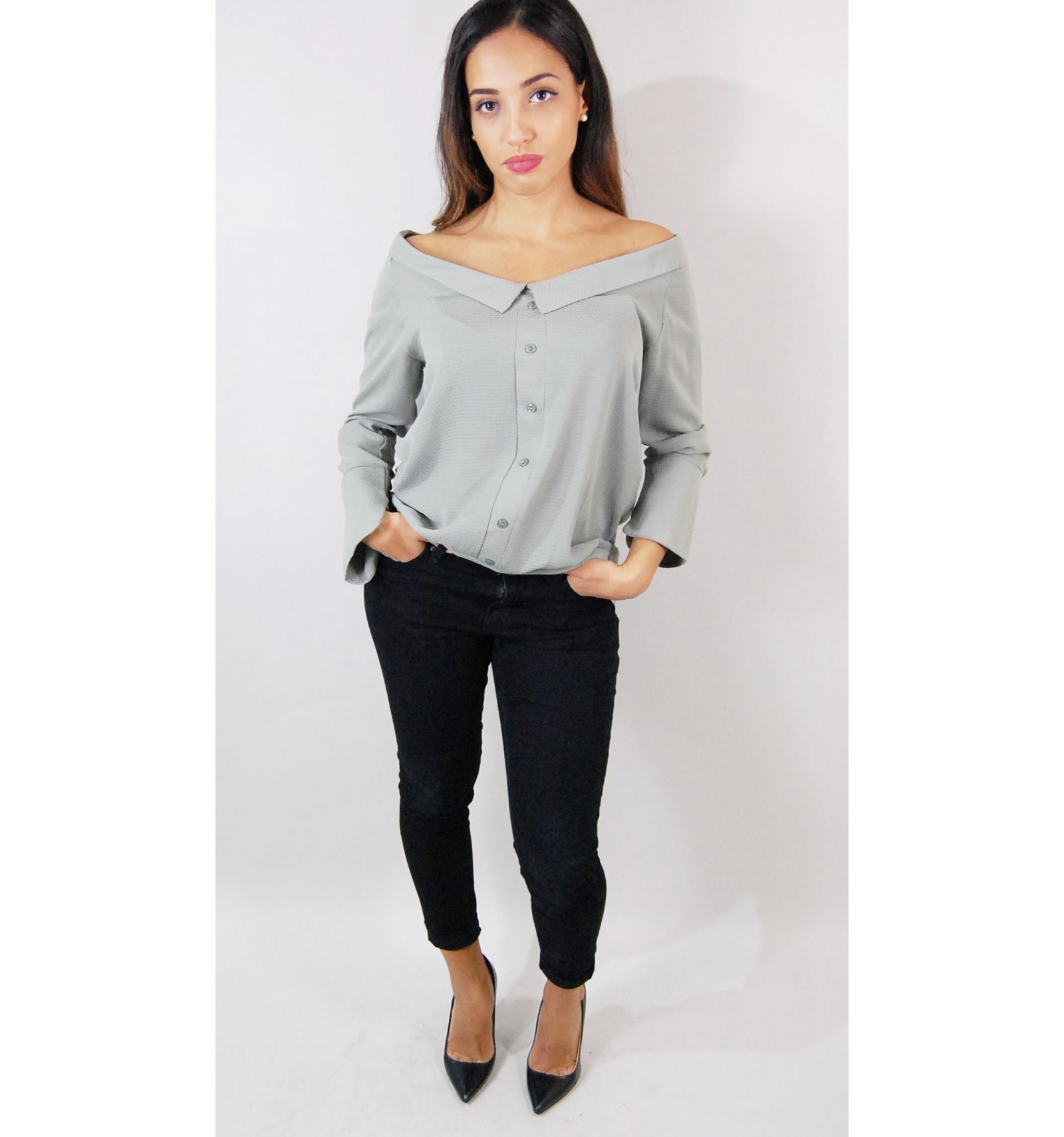 grey blouse uk