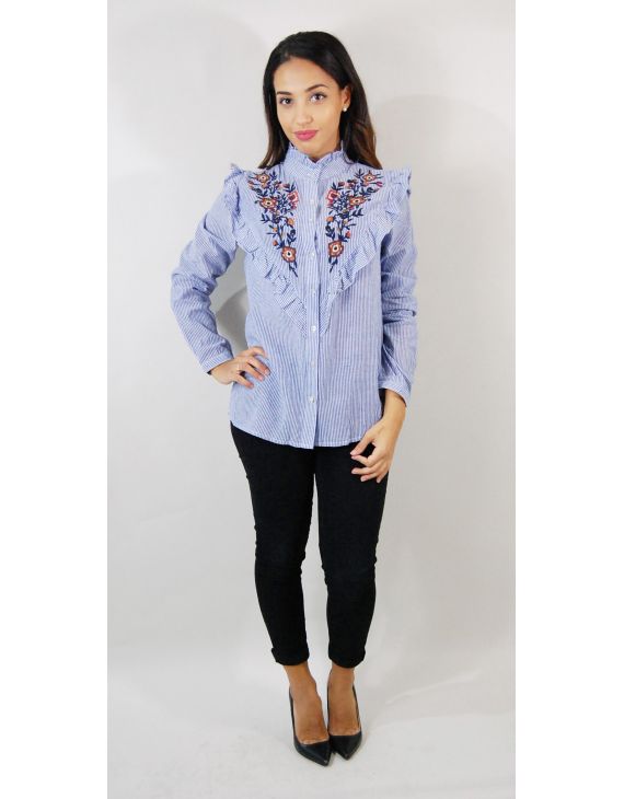 Desire blouse embroidered